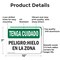 Signmission 7 in Height, 10 in Width, Aluminum, Rectangle, Spanish OS-2PACK-BC-A-710-L-10013 - alternate 4
